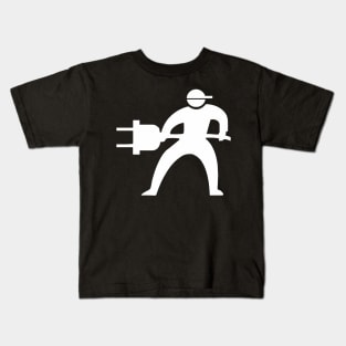 Electric Boy Kids T-Shirt